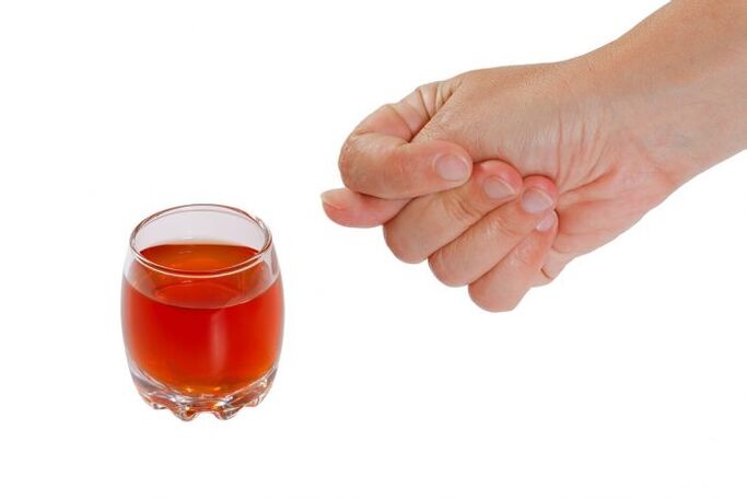 Rexeitamento do alcol
