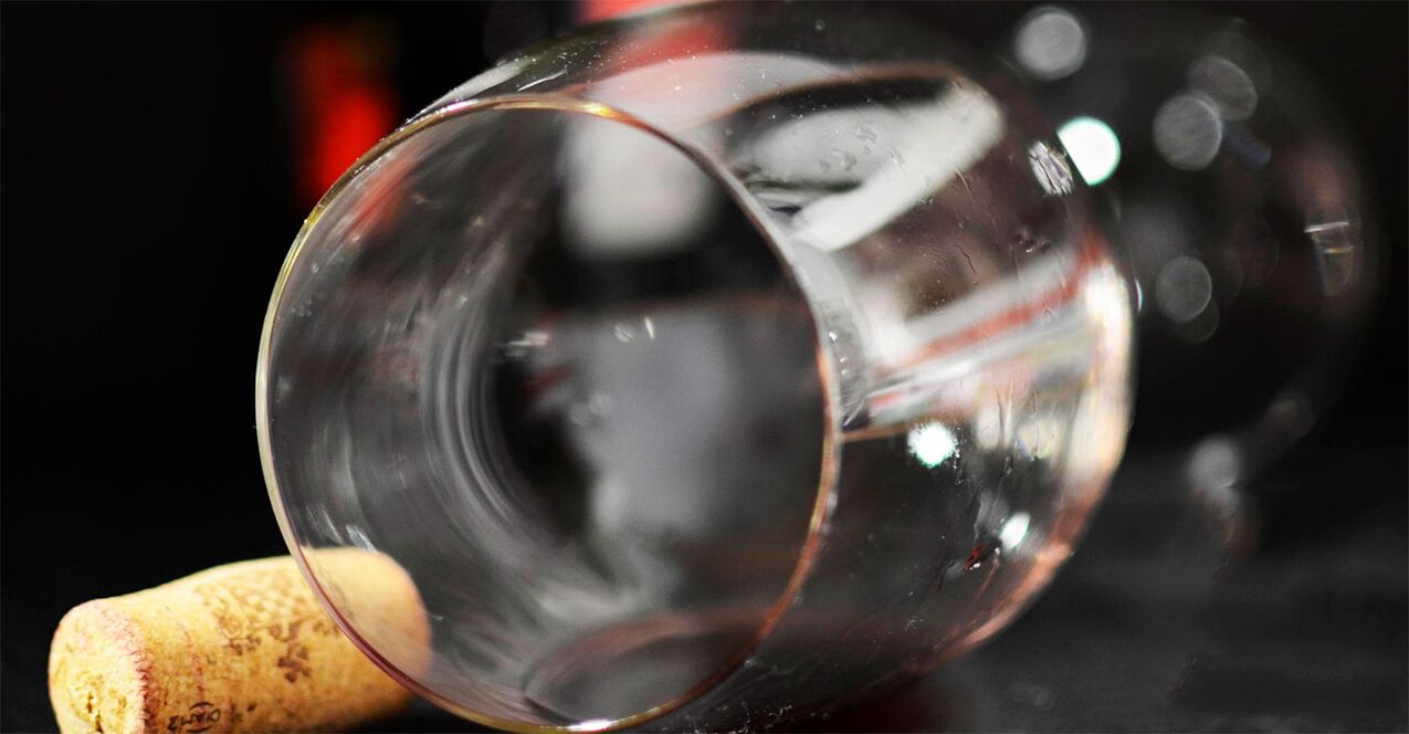 Signo de alcoholismo nos homes
